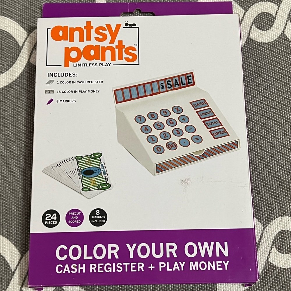 Cash Register and Play Money